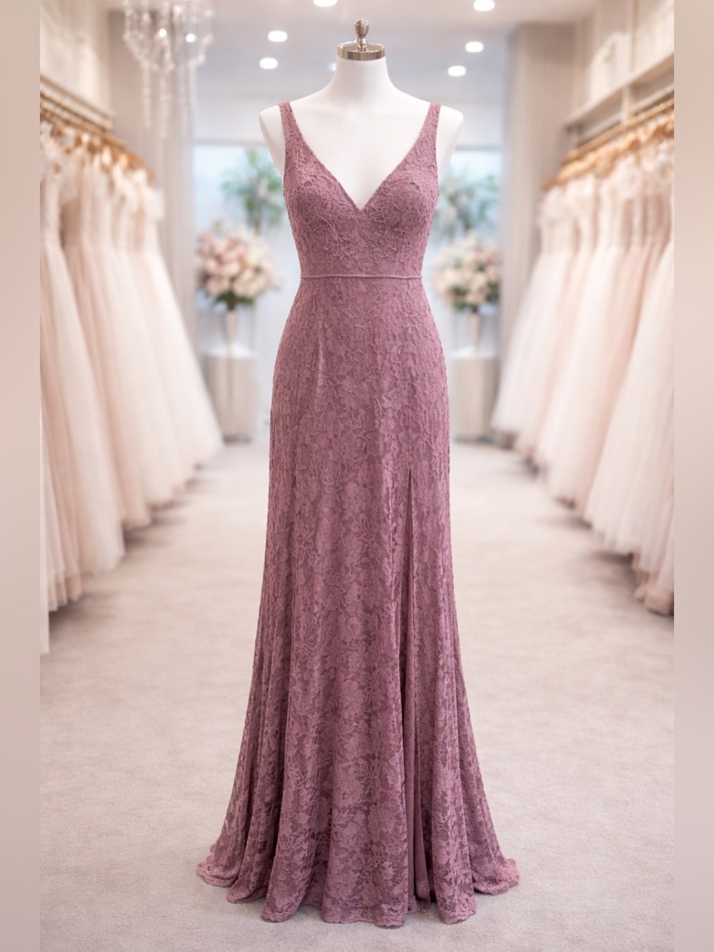 Lace Maxi Dress | Size M | Romantic & Flowy
